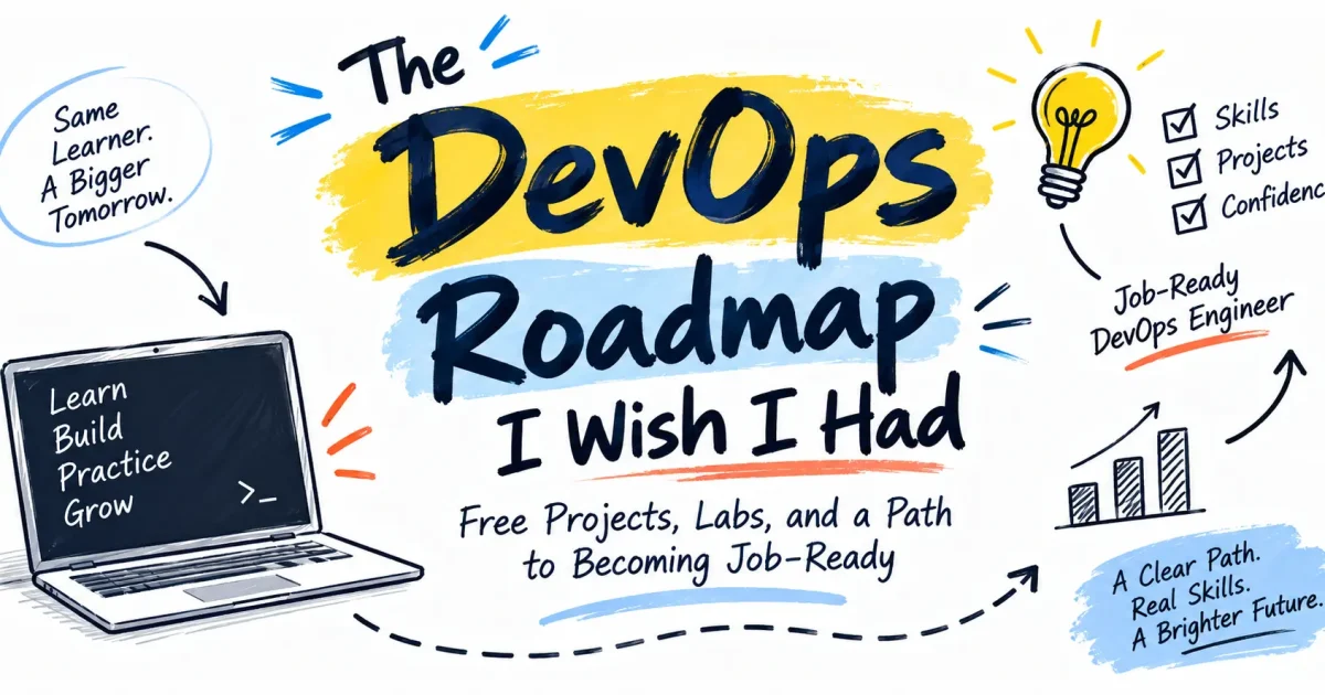 The DevOps Roadmap I Wish I Had: Free Projects, Labs, and a Path to Becoming Job-Ready