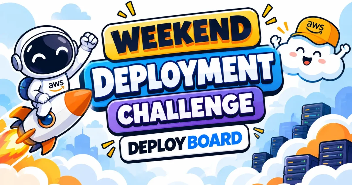 Weekend Deployment Challenge: DeployBoard — A Simple Cloud Deployment Tracker